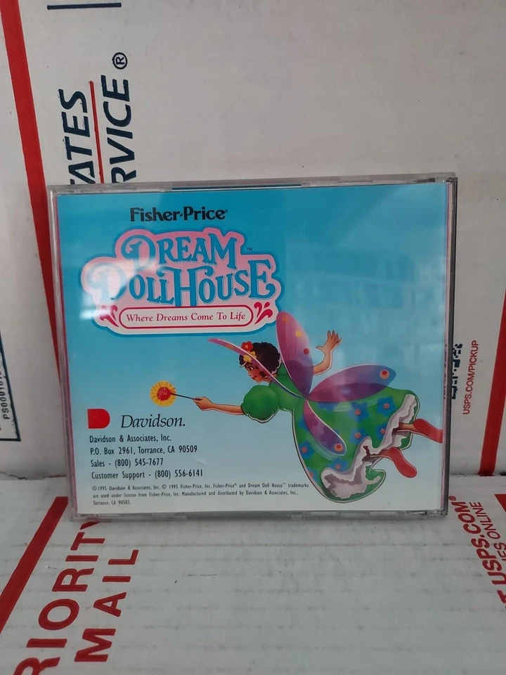 Fisher Price Dream Dollhouse Where Dreams Come to Life PC Windows CD-ROM #162h - Image 2 of 2
