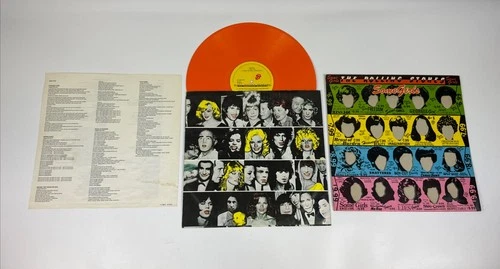 THE ROLLING STONES- Some Girls. 12” Vinyl Lp. Rare Orange Vinyl. 1978 pressing