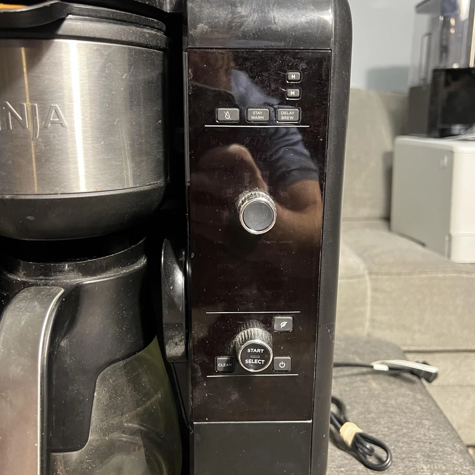 Ninja Coffee Maker CP301 Glass Carafe Basket Filter Multi-Serve Brewer Black - Image 2 of 4