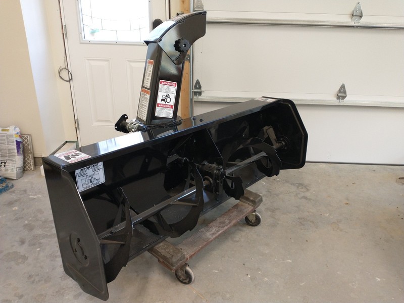 60" snow blower, John Deere 1025r, Ferris F800X, Snapper Pro