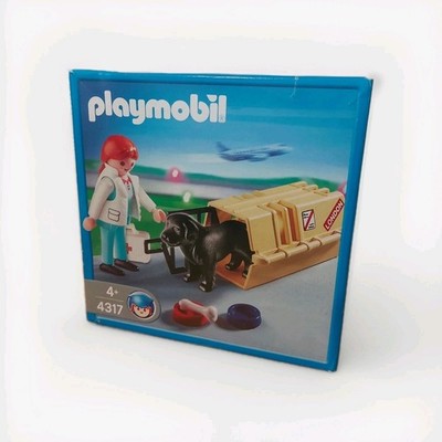 Playmobil 4317: Tierarzt - Hund - Transportkäfig / neu und ungeöffnet