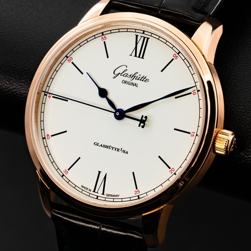 Glashütte Original Senator Excellence Gold 40mm Silver Dial 1-36-01-02-05-01