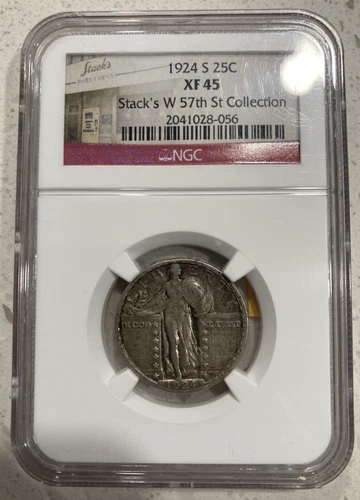 1924-S Standing Liberty Quarter NGC XF 45