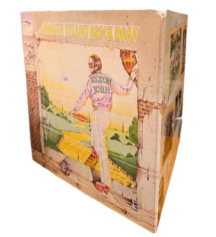 Elton John Vinyl LP Vinyl Goodbye Yellow Brick Road 2014 Trifold EX/VG - Mercury - Image 4 of 4