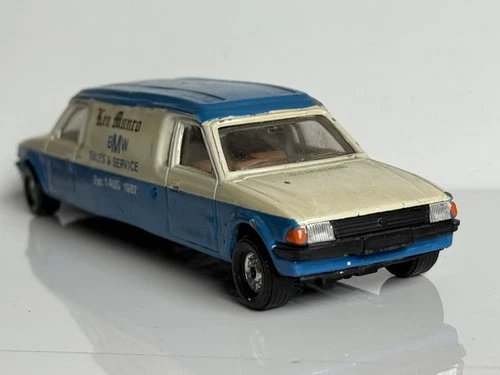 Code 3 Corgi Toys Vintage advert Ford Escort Van Car Model Keith Munro Diecast