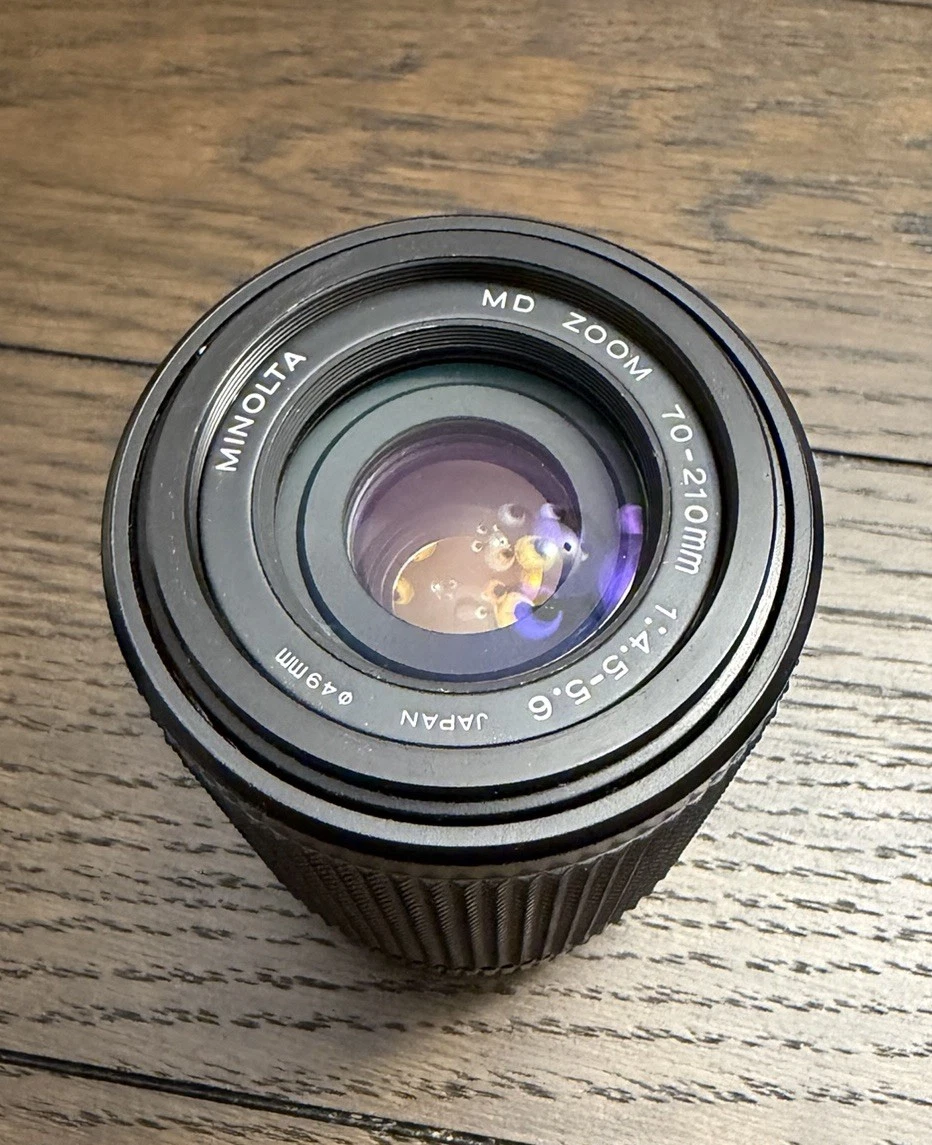 Objectif Minolta AF Zoom 70-210 Mm F/4,5-5,6 + 3 Bagues - Monture Minolta New