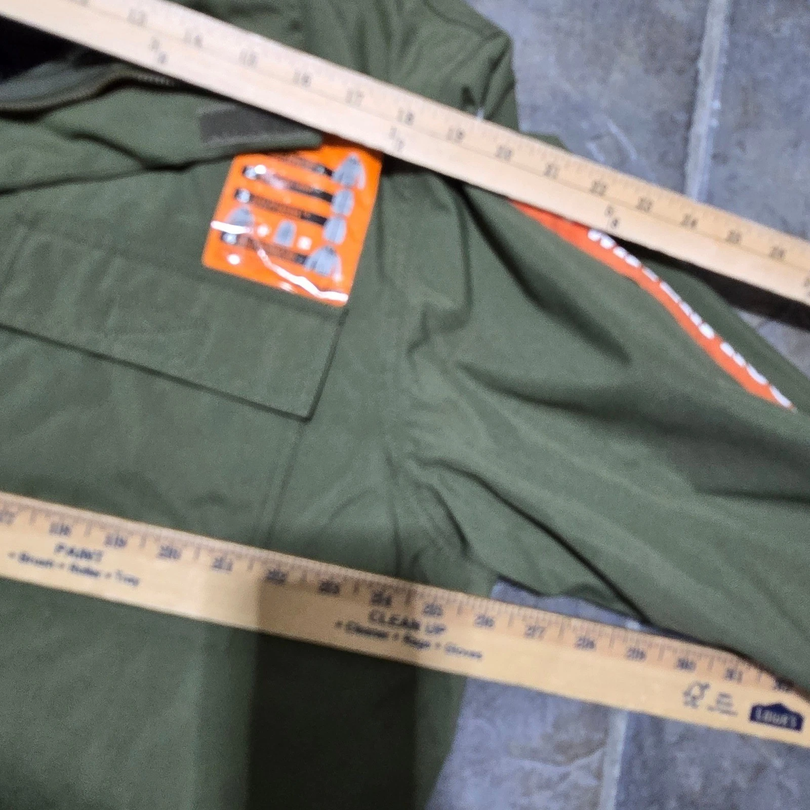 Timberland PRO 4-in-1 System Jacket Mens XL Green Workwear Insulated Reversible image 4