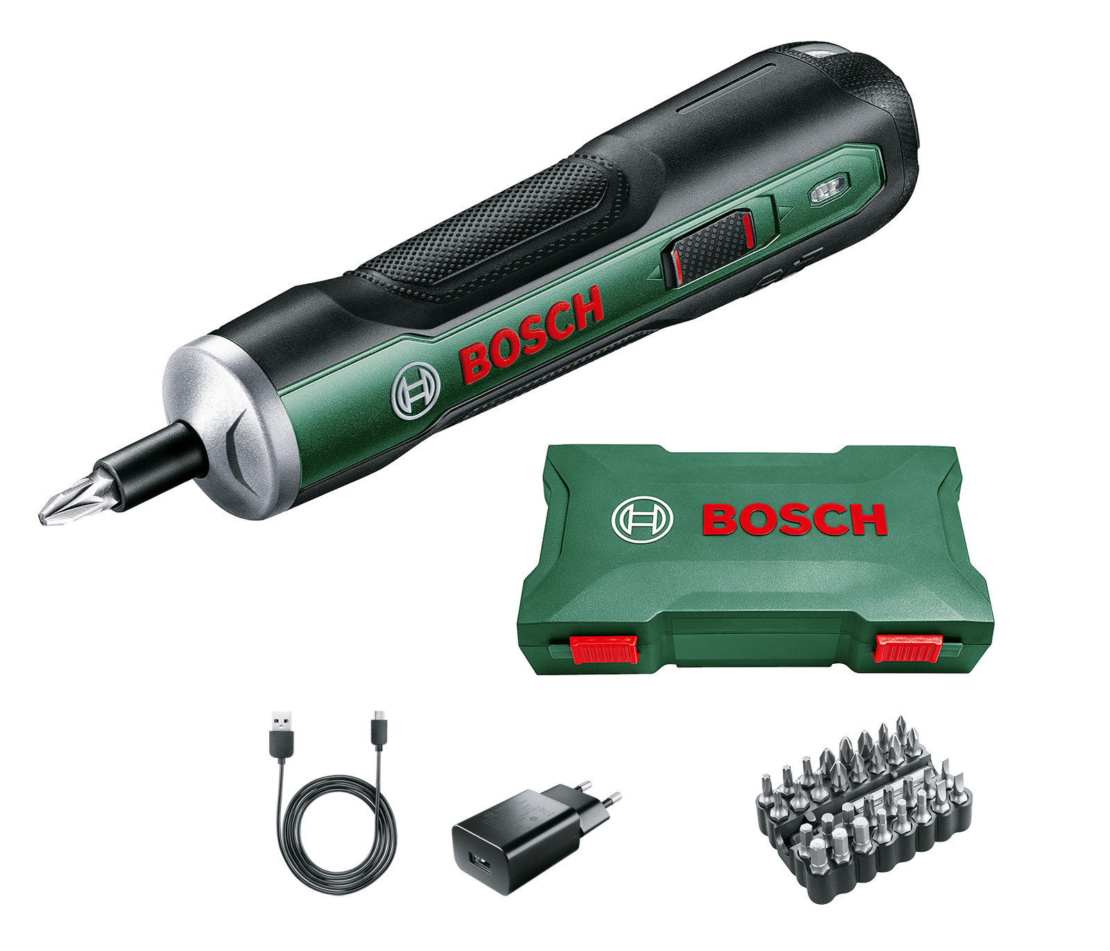 Bosch PushDrive 06039C6000: Avvitatore 3.6V per Manutenzione Rapida