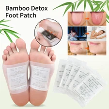 Foot Detox Pads Cleansing Patch Pain Relief Soothing Herbal Tetradium Pad Herbal