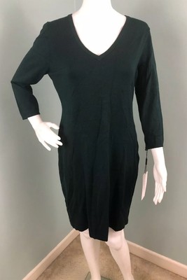 calvin klein forest green dress