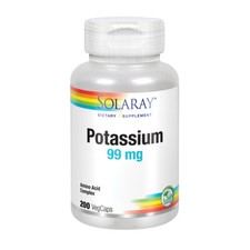 Solaray Potassium 99mg | Fluid & Electrolyte ...