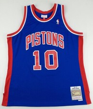 Mitchell  Ness Detroit Pistons Denis Rodman Basketball Jersey Size Men's XL