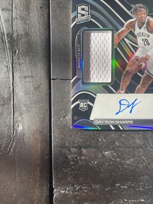 shaedon sharpe SPECTRA RPA 99シリアルAUTO