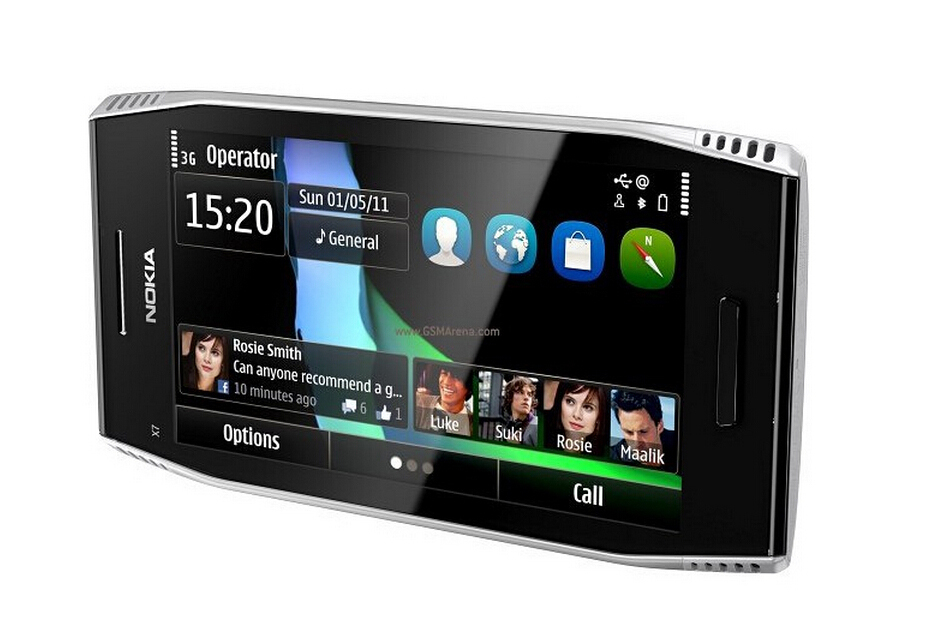 X7 Original unlocked Nokia X7-00 mobile phone GPS WIFI 8MP
