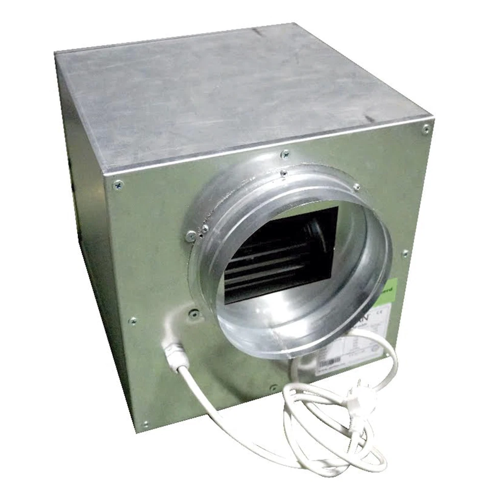 Caisson extracteur d'air Soft Box Airfan Isobox Métal 550 m³/h (160mm) - Photo 1/1