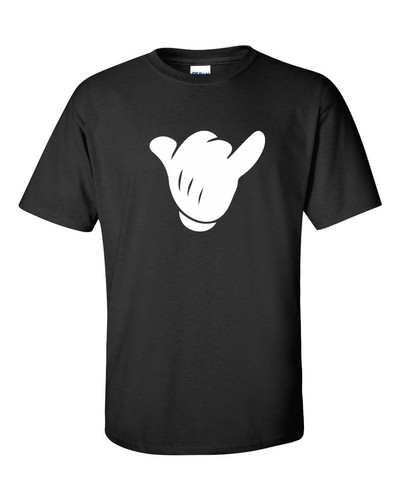 Mickey Mouse Hand Hang Loose Hang Ten 