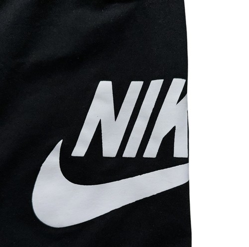 Vintage 90s Nike Spellout Big Swoosh Shorts Kids Sz M RARE - Picture 3 of 5