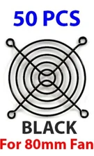 (50-Pak) Black Fan Grill Guard for 80mm Fan