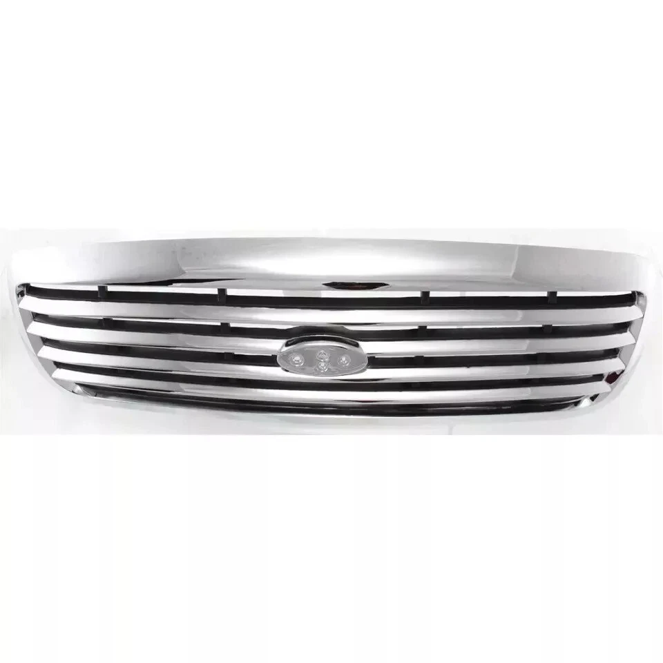 Front Chrome Grille Side Marker Headlight For 1998-2011 Ford Crown Victoria 5PCS - Изображение 2 из 4