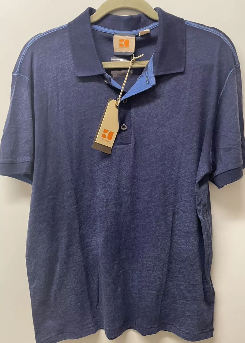 eBay Sleeve Men\'s Short L Polo Size Orange | NWT Boss Label