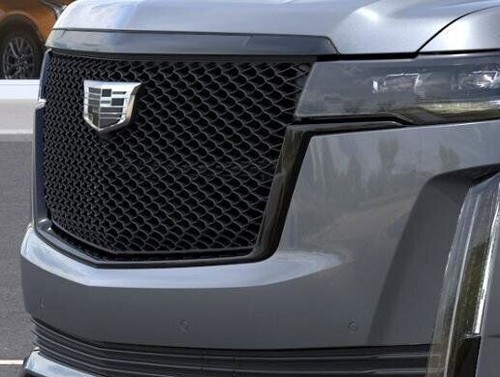 GM OEM Cadillac Escalade 2021+ Black Front Grille With B & W Crest Generation 5 - Picture 1 of 1