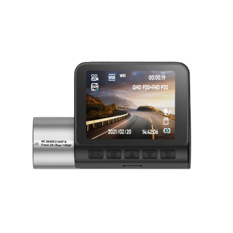 Telecamera Auto 4K con WiFi e GPS - Monitoraggio Parcheggio 24H