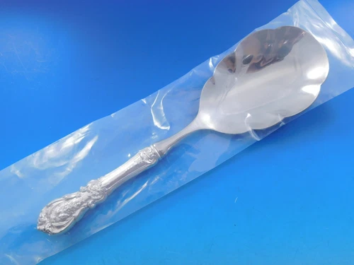 Francis I by Reed and Barton Sterling Silver Rice Spoon Scalloped HH WS Custom