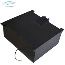 20 Gallon Black Aluminum Race Drift Fuel Cell cap Tank Level Sender