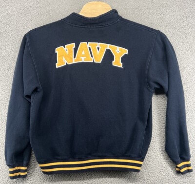 Vintage 90s Champion Reverse Weave Full-Zip Sweatshirt Navy