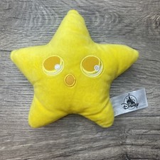 Disney Pixar Pier Yellow Plush Star La Luna Gold Yellow 7" Stuffed Toy