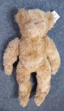 Teddy Bear Russ Caress Soft Plush 17 Inch Tan Stuffed Animal Toy KOREA 51