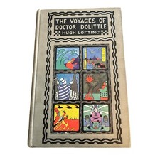 Rare Antique Book The Voyages of Doctor Dolittle 1st Edition, Eleventh Printing