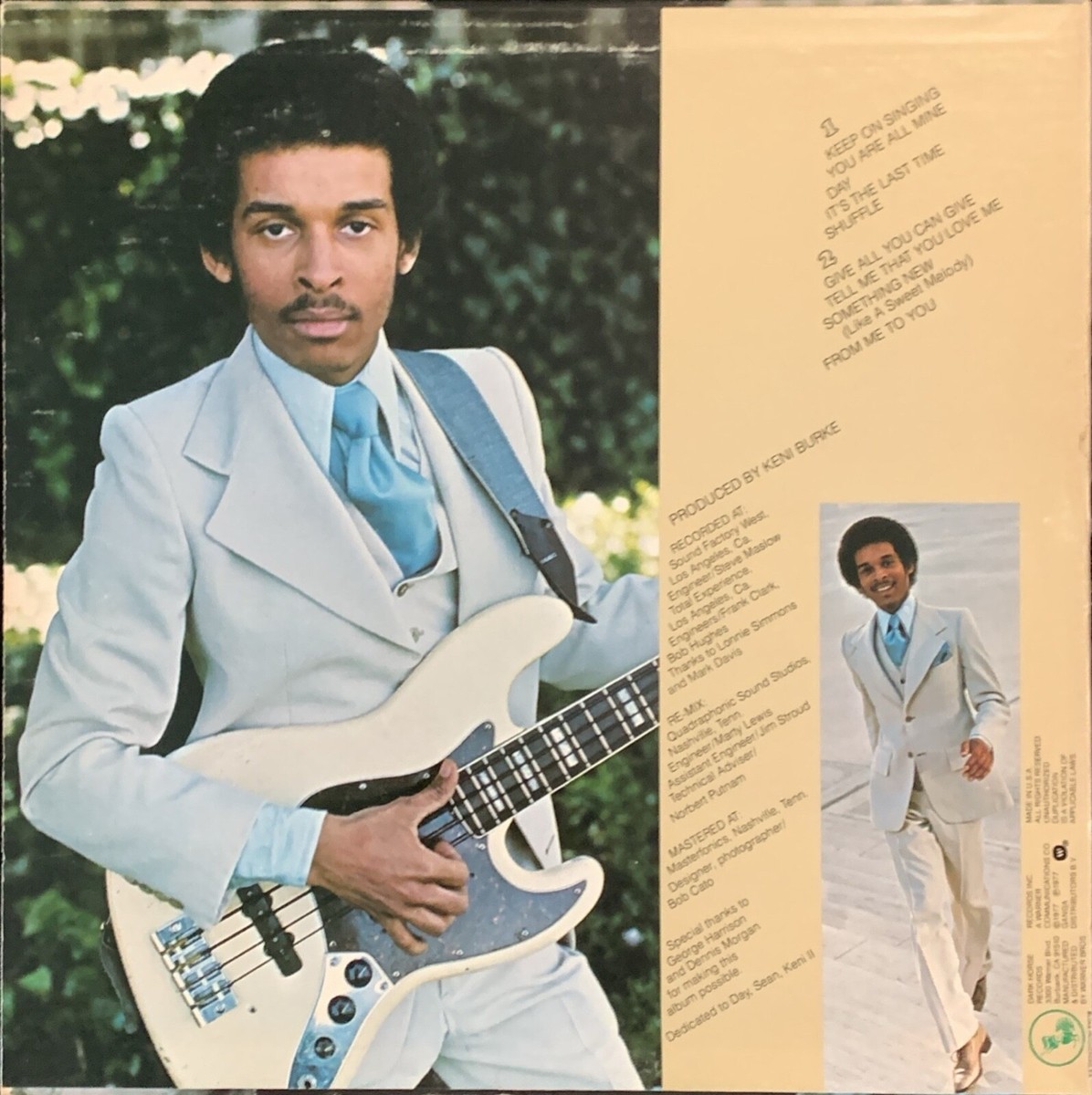 KENI BURKE Keni Burke (S/T) LP DARK HORSE modern soul OG promo | eBay