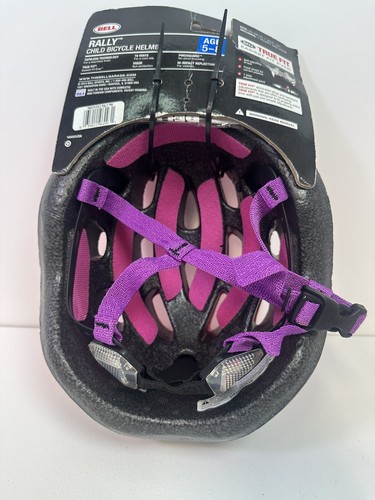 BELL 7063276 Child Pink Prismatic Rally Helmet Age 5-8 Reflectors - Picture 6 of 8