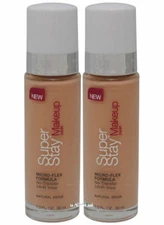Maybelline superStay makeup Foundation Natural Beige (lot of 2)