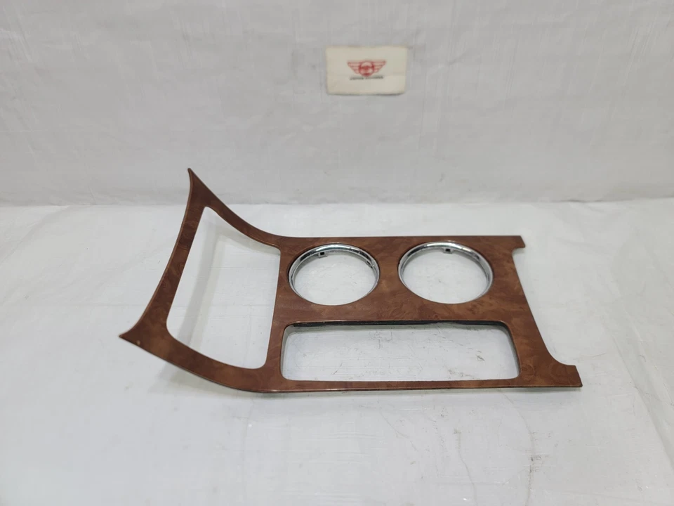 2007 2008 2009 2010 Saturn Outlook Center Console Trim Plate Woodgrain 25803089 Foto 3 de 4