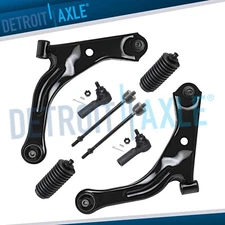 Front Lower Control Arm w/Ball Joint Tie Rods for Mercury Mariner Mazda Tribute