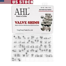 7.48mm Valve Shims 141Pcs Kit 1.2mm to 3.5mm for Honda Yamaha Kawasaki Suzuki 
