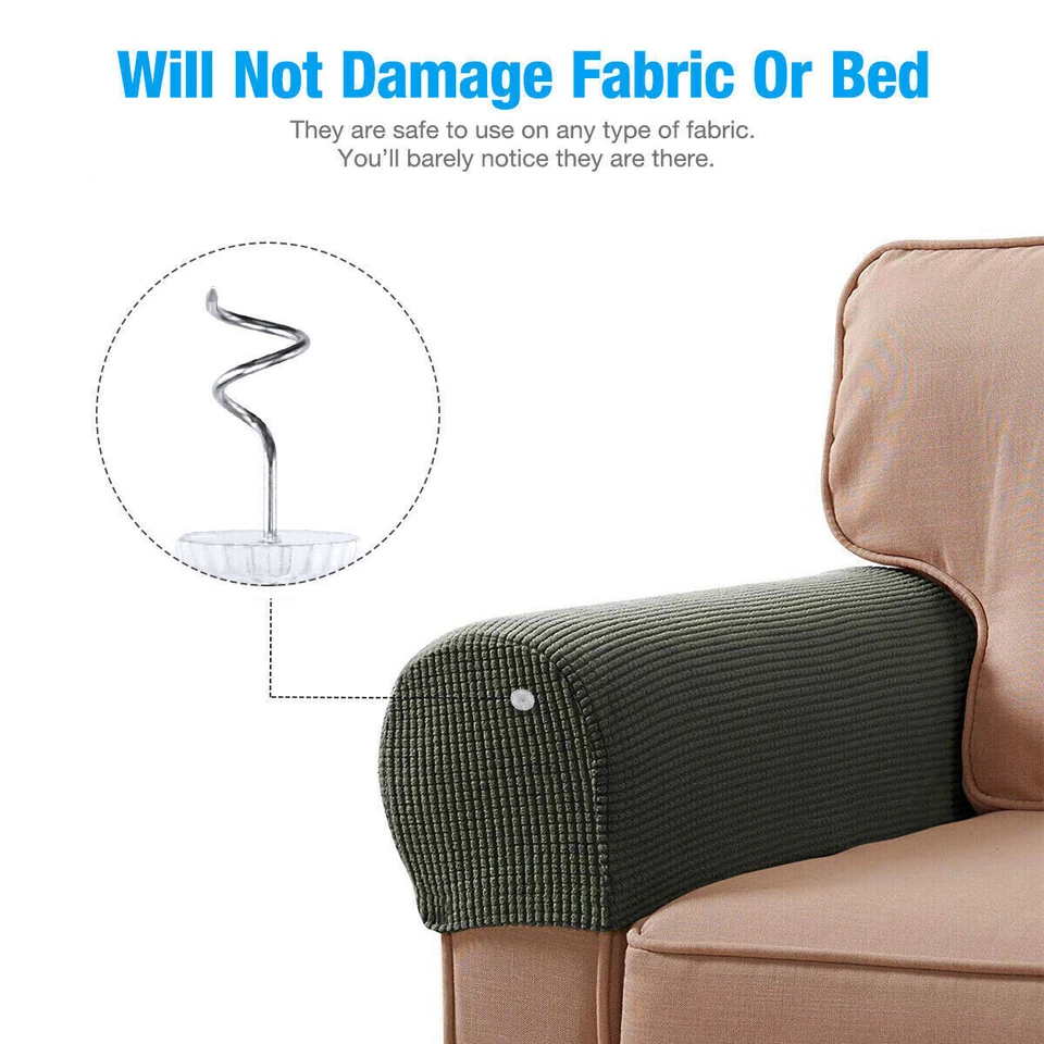 Kit de pinos de torção para forro de cabeça 100/200X para tecido sofá cadeira estofados artesanato reparo - Imagem 4 de 4