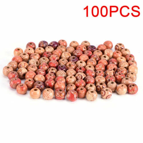 Wooden Rondelle Jewellery Beads