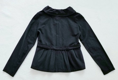 GIRL'S SONIA RYKIEL PARIS "PARISIAN CHIC COTTON" POCKET JACKET $275 U.S. 10/12 L - Picture 9 of 12