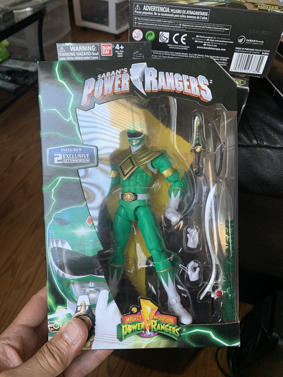 Bandai Saban's Power Rangers Mighty Morphin Green Ranger | eBay