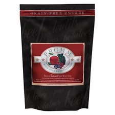 Fromm Four Star Grain Free Beef Frittata Veg Dry Dog Food 4lb Bag