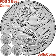 2025 P D S Dr. Vera Rubin American Women Quarters PDS Set BEST BU