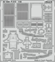 MW22 Eduard 481000 P-51D 1/48 Pe Set For Eduard