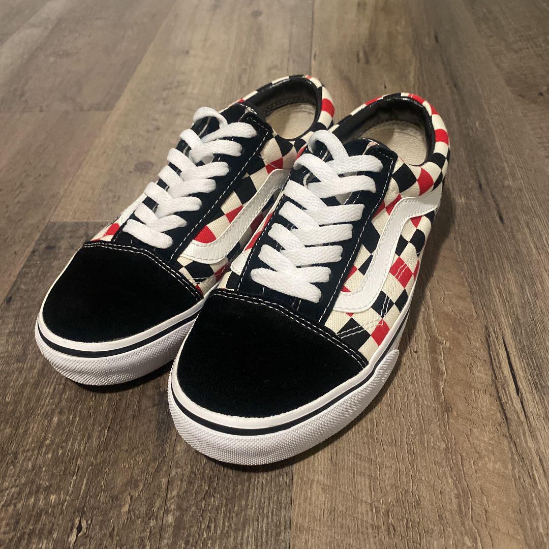 VANS Old School side tape check 22.5cm | eBay