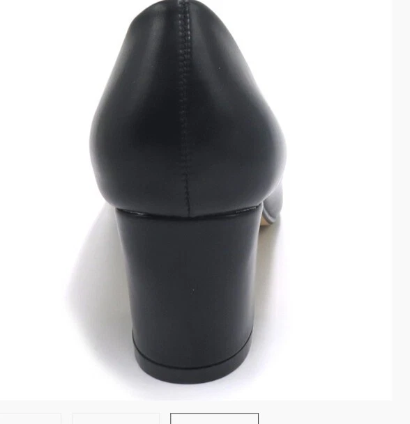 Zapatos Pierre Dumas Mujer Negros Ancho Talla 11, Foto 3 de 3