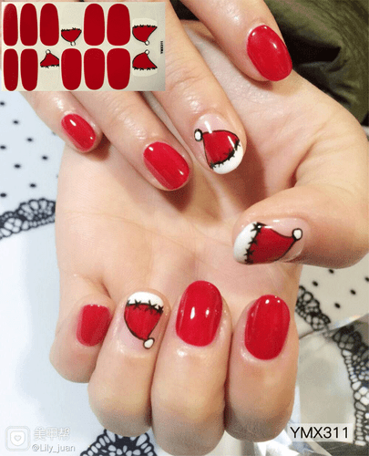 Christmas Snowflakes Design 3D Nail Art Stickers Decals Nail Decoration  - Picture 8 of 22