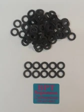 100 HOLLEY FACTORY STYLE FIBER BOWL SCREW GASKETS, MUSCLE CAR, TRI-POWER, 6 PACK