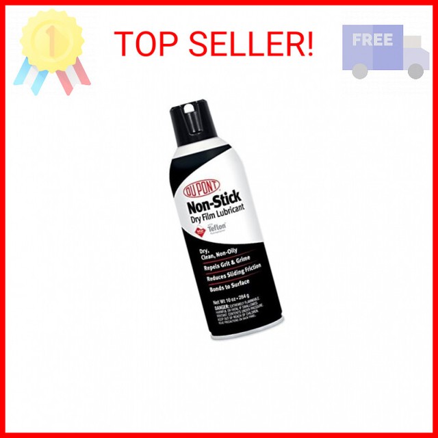 DuPont Teflon NonStick DryFilm Lubricant Aerosol Spray 10 Oz. USA